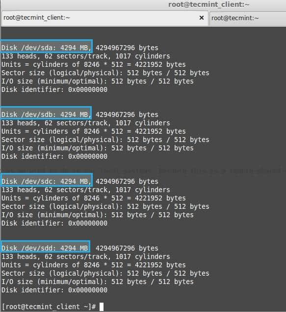 List Disks