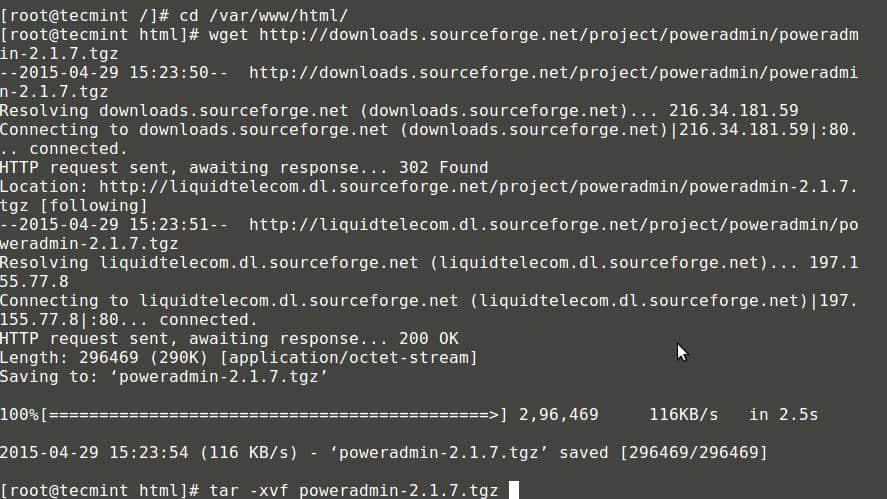 Download PowerAdmin
