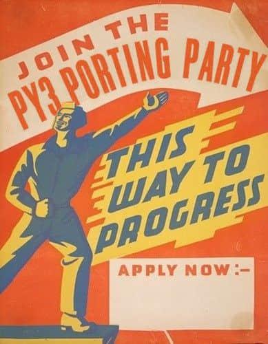 Join the Python 3 porting revolution! Join the Python 3 porting revolution!