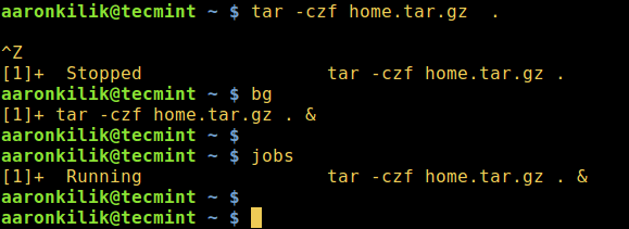 在后台运行 Linux 命令