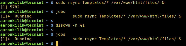 关闭终端之后,保持 Linux 进程运行