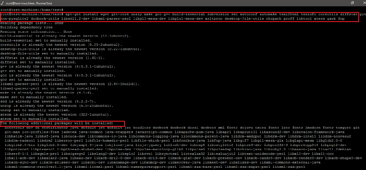 Install prerequisites for Yocto