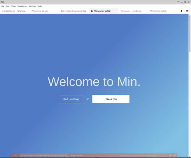 Min browser