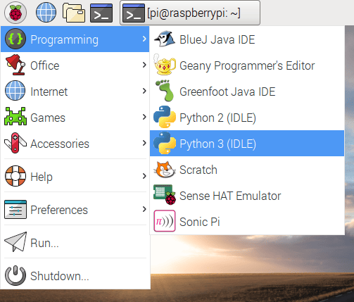 PIXEL menu PIXEL menu