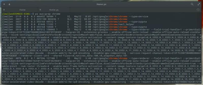 ps command ps command