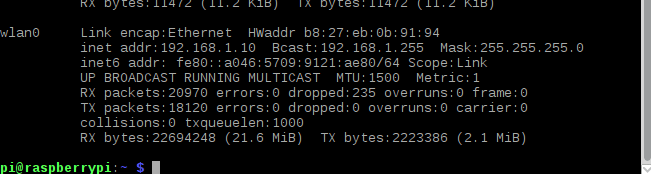 Identifying the IP address with ipconfig Identifying the IP address with ipconfig