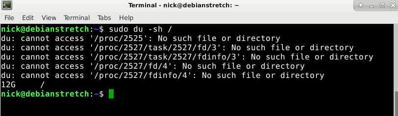 Linux Filesystem du Linux Filesystem du