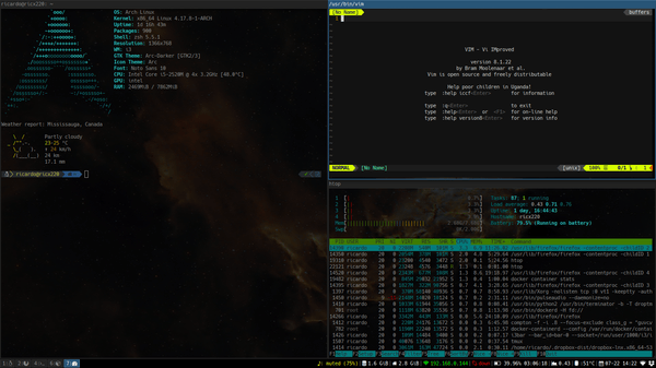 i3 tiled window manager screenshot i3 tiled window manager screenshot