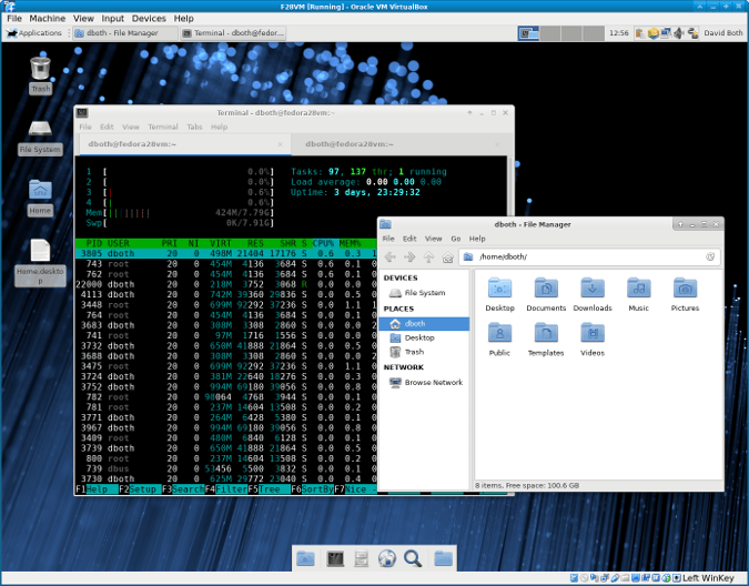 Xfce desktop Xfce desktop