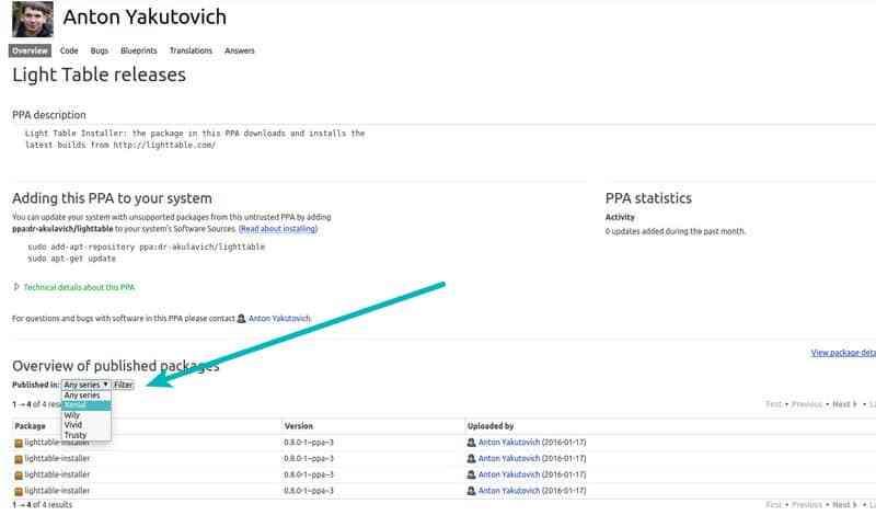 Verify PPA availability for Ubuntu version