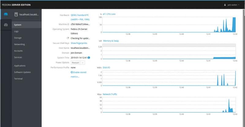 Fedora Server Fedora Server