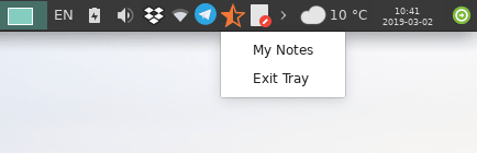 Create a Custom System Tray Indicator For Your Tasks on Linux 14 Create a Custom System Tray Indicator For Your Tasks on Linux