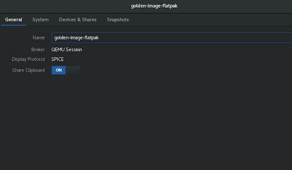 Renaming your virtual machine in GNOME Boxes. Renaming your VM image in GNOME Boxes.