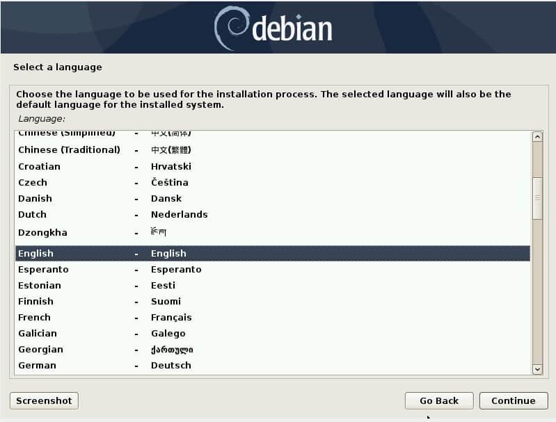 设置语言-Debian10