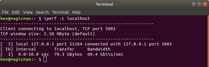 iPerf iPerf