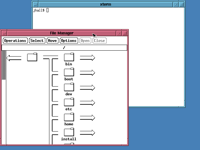 FVWM on SLS 1.05 FVWM on SLS 1.05