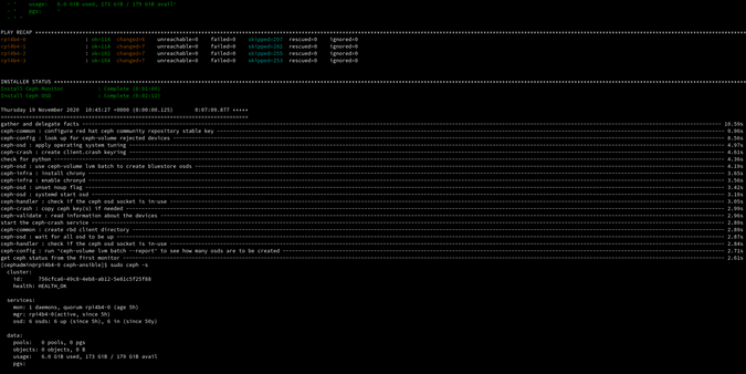 Ceph deployment Ceph deployment