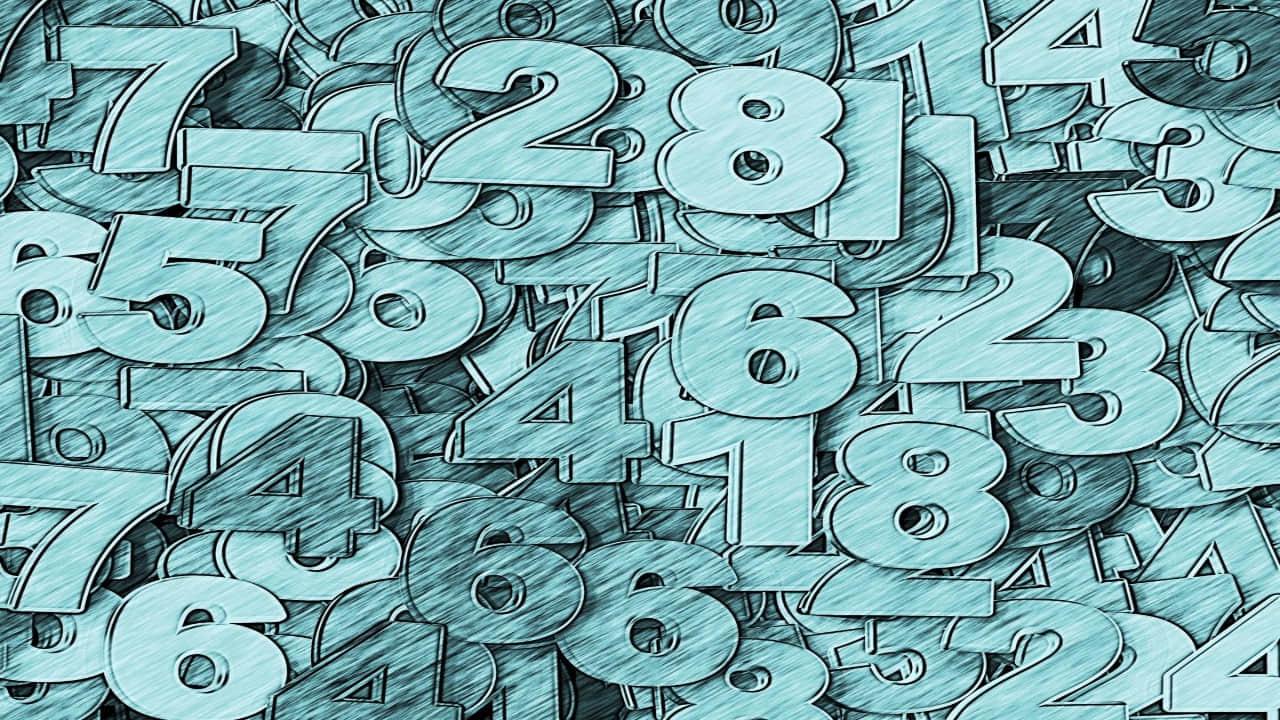 Javascript code close-up with neon graphic overlay