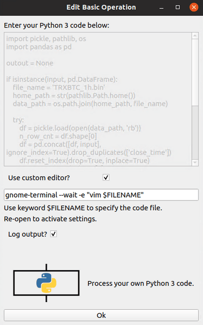 Basic Operation element set up to use Vim Basic Operation element set up to use Vim