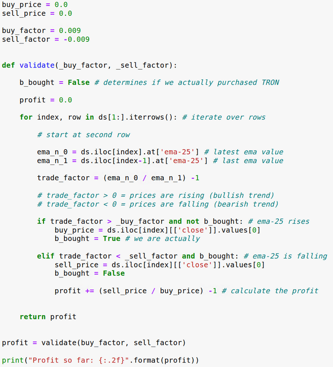 Validation function Validation function