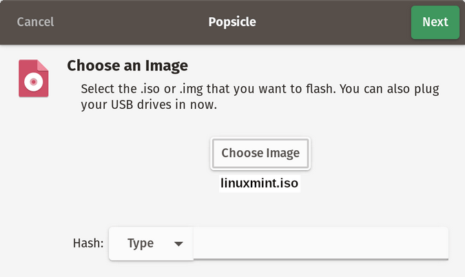 Popsicle ISO burner Popsicle ISO burner