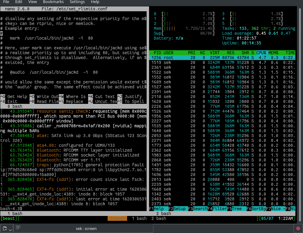 GNU Screen GNU Screen