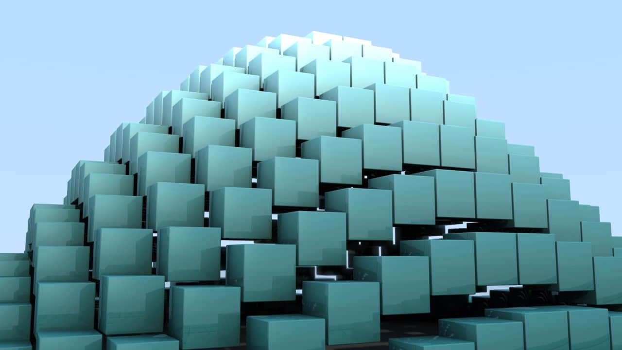 Digital creative of a browser on the internet