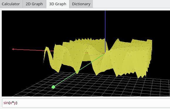 Sine waves in space Sine waves in space