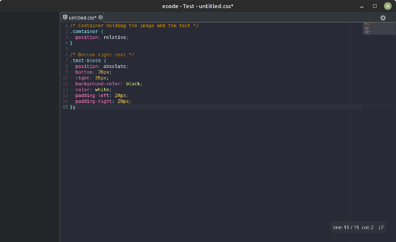 ecode