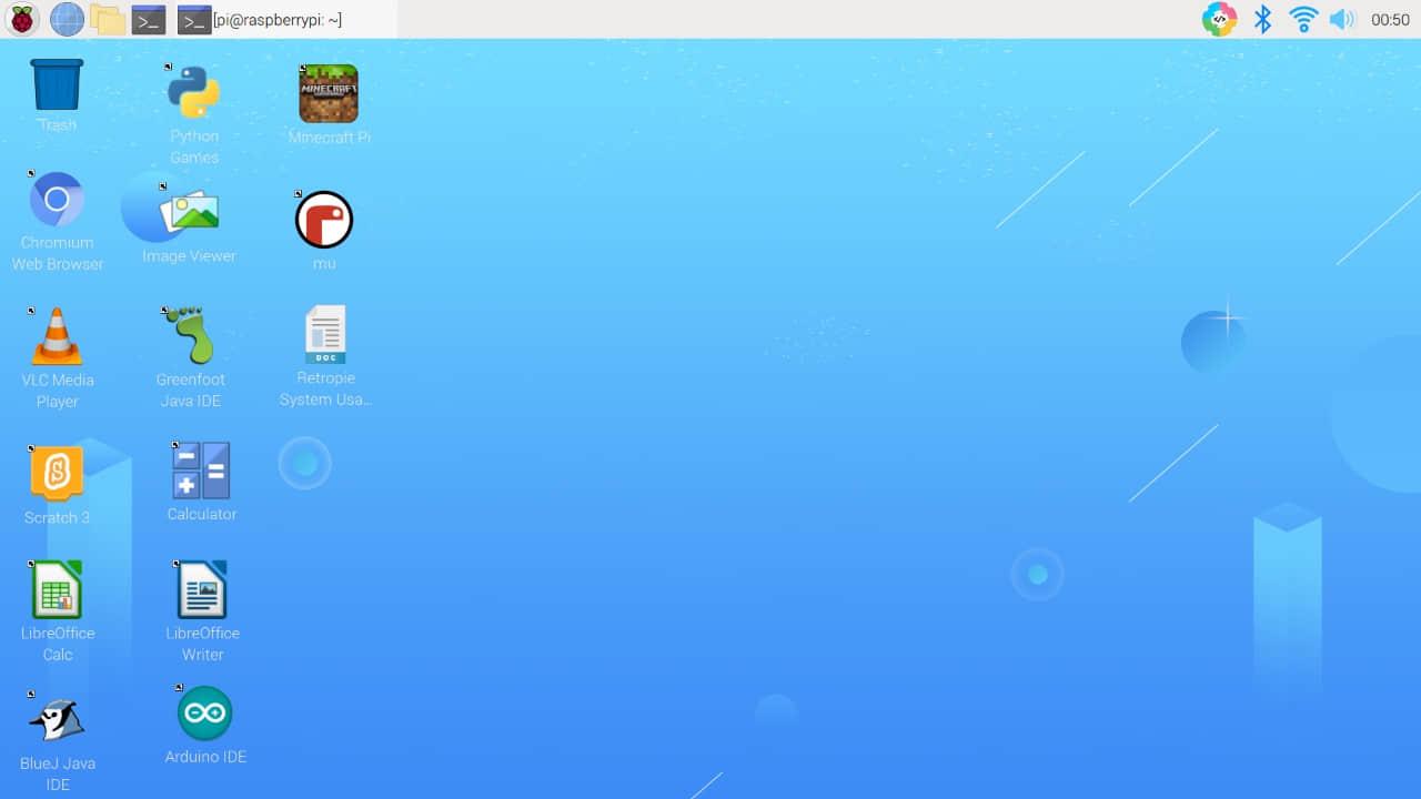 CrowPi desktop CrowPi 桌面