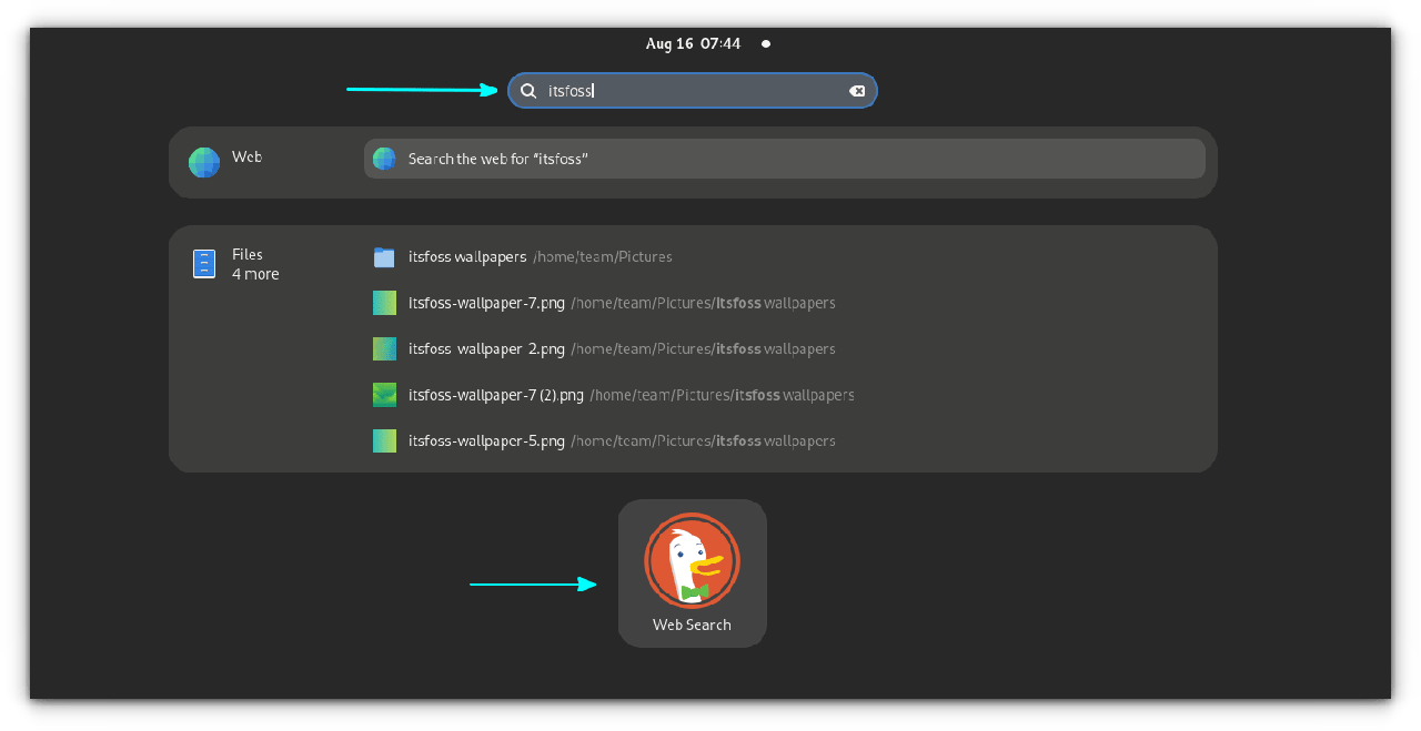 Shell 中的 DuckDuckGo 搜索