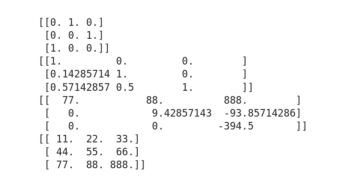 图 5:用 SciPy 进行 LUP 分解